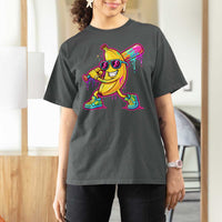 Banana Baseball Drip T Shirt For Women Funny Baseball Drip Ice Cream Kids Youth Boys