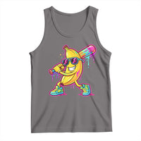 Banana Baseball Drip Tank Top Funny Baseball Drip Ice Cream Kids Youth Boys