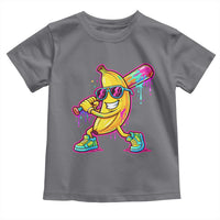 Banana Baseball Drip Toddler T Shirt Funny Baseball Drip Ice Cream Kids Youth Boys