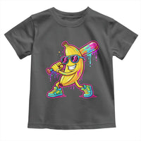 Banana Baseball Drip Toddler T Shirt Funny Baseball Drip Ice Cream Kids Youth Boys