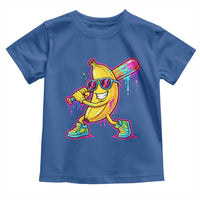 Banana Baseball Drip Toddler T Shirt Funny Baseball Drip Ice Cream Kids Youth Boys