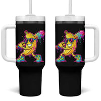 Banana Baseball Drip Tumbler With Handle Funny Baseball Drip Ice Cream Kids Youth Boys
