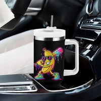 Banana Baseball Drip Tumbler With Handle Funny Baseball Drip Ice Cream Kids Youth Boys