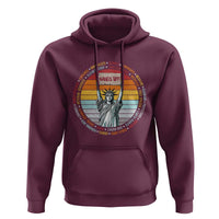 Statue of Liberty Hands Off Protest Hoodie Resist Resistance