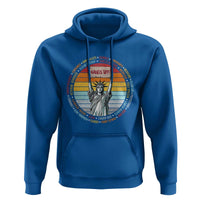 Statue of Liberty Hands Off Protest Hoodie Resist Resistance