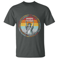 Statue of Liberty Hands Off Protest T Shirt Resist Resistance