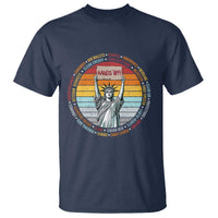 Statue of Liberty Hands Off Protest T Shirt Resist Resistance