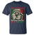 Fathers Day Mexican Dad T Shirt A Dad Who Always Came Back With The Milk Mexico Flag