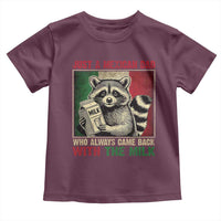 Fathers Day Mexican Dad Toddler T Shirt A Dad Who Always Came Back With The Milk Mexico Flag