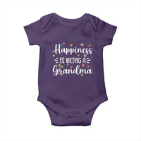 New Grandma Baby Onesie Happiness is Being a Grandma Grandmother