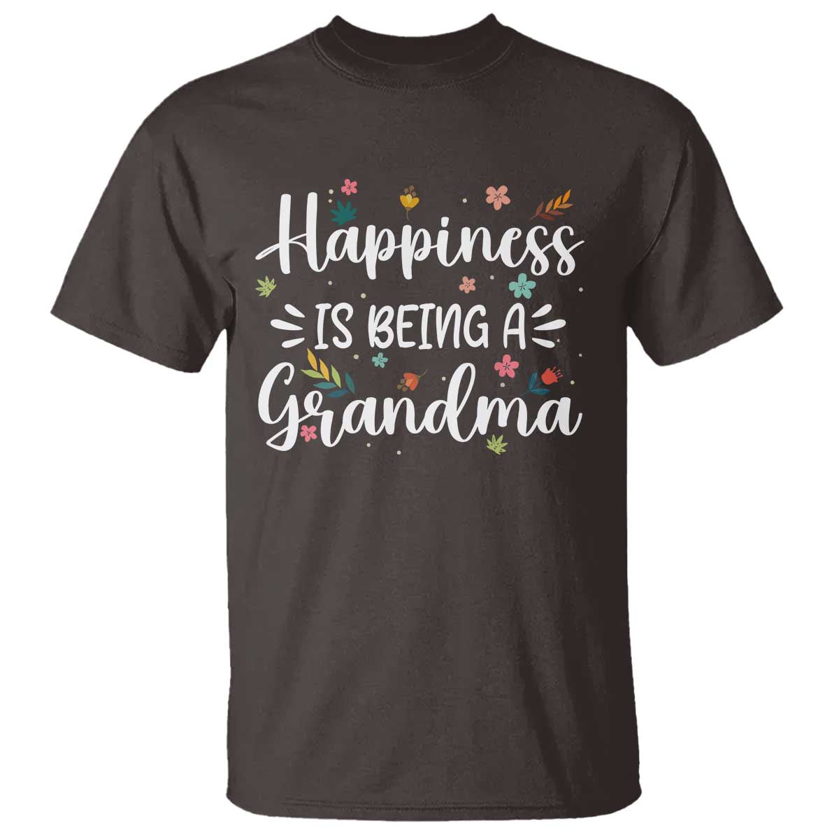 New Grandma T Shirt Happiness is Being a Grandma Grandmother