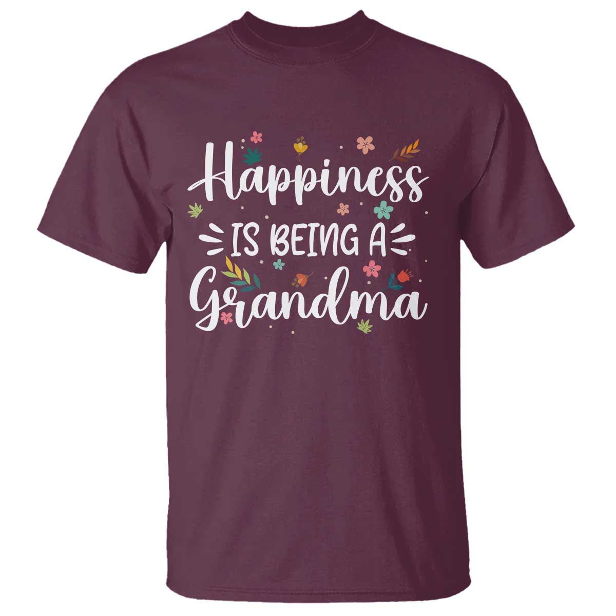 New Grandma T Shirt Happiness is Being a Grandma Grandmother