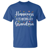 New Grandma T Shirt Happiness is Being a Grandma Grandmother