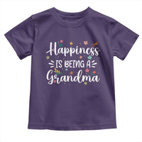 New Grandma Toddler T Shirt Happiness is Being a Grandma Grandmother