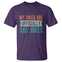 My Jokes Are Officially Dad Jokes T Shirt Funny New Dad First Fathers Day