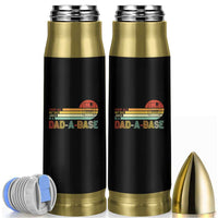 Funny Dad Jokes In A Dad-a-base Bullet Tumbler Retro Vintage Fathers Day