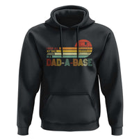 Funny Dad Jokes In A Dad-a-base Hoodie Retro Vintage Fathers Day