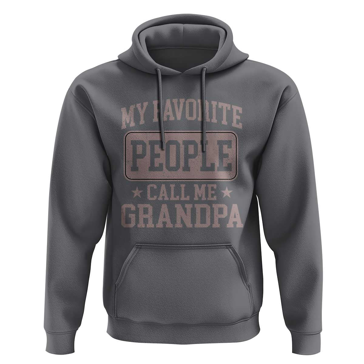 My Favorite People Call Me Grandpa Hoodie Retro Father's Day Grandpa Gift