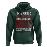 Funny Stepdad Hoodie Step Daughter Bonus Step Dad Fathers Day