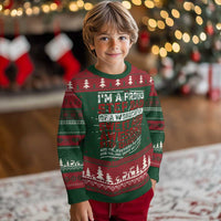 Funny Stepdad Knitted Sweatshirt Step Daughter Bonus Step Dad Fathers Day - Wonder Print Shop