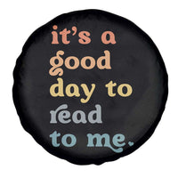 Read To Me Spare Tire Cover Sassy Baby Shower Bookish Little Reader - Wonder Print Shop