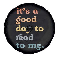 Read To Me Spare Tire Cover Sassy Baby Shower Bookish Little Reader - Wonder Print Shop