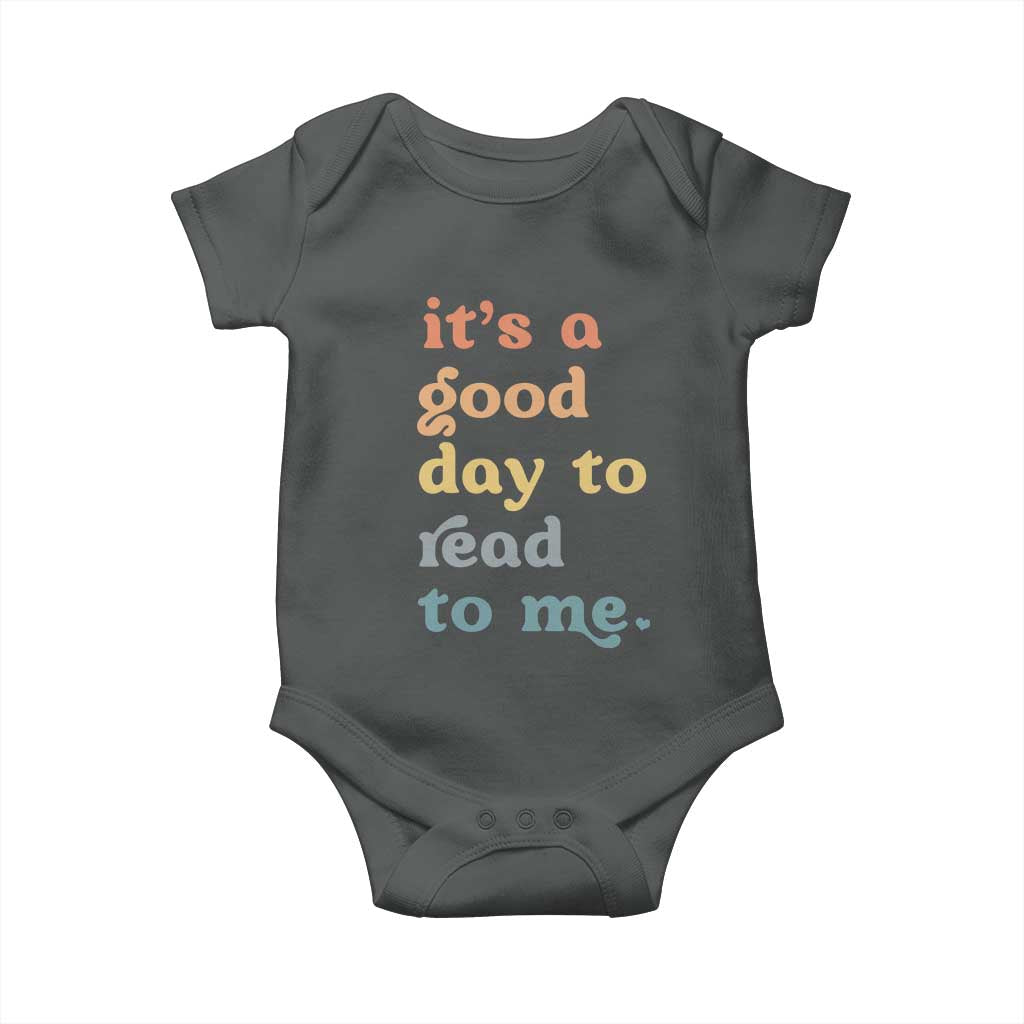 Read To Me Baby Onesie Sassy Baby Shower Bookish Little Reader - Wonder Print Shop