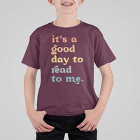 Read To Me T Shirt For Kid Sassy Baby Shower Bookish Little Reader - Wonder Print Shop