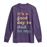 Read To Me Long Sleeve Shirt Sassy Baby Shower Bookish Little Reader - Wonder Print Shop