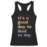 Read To Me Racerback Tank Top Sassy Baby Shower Bookish Little Reader - Wonder Print Shop