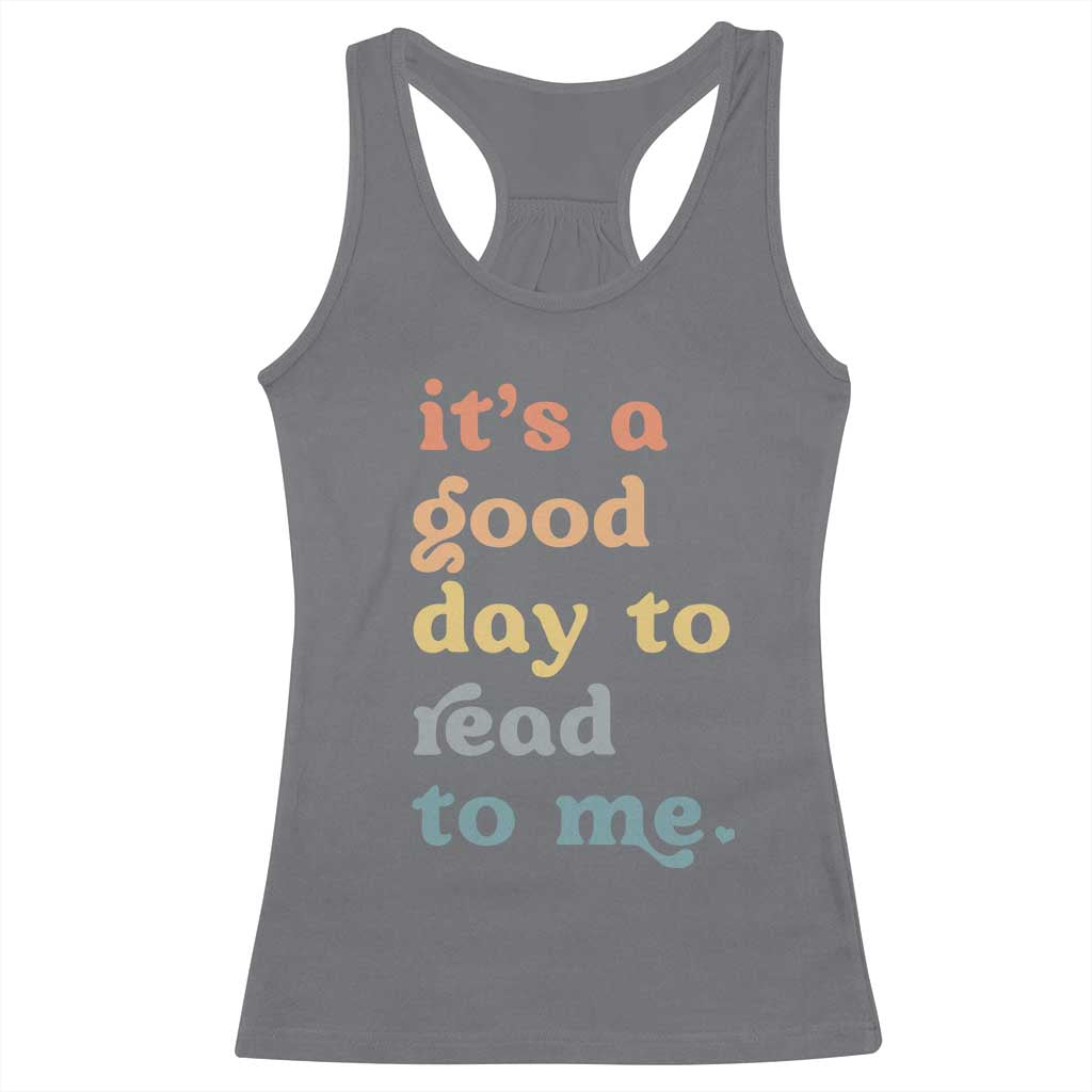 Read To Me Racerback Tank Top Sassy Baby Shower Bookish Little Reader - Wonder Print Shop