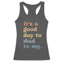 Read To Me Racerback Tank Top Sassy Baby Shower Bookish Little Reader - Wonder Print Shop