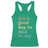 Read To Me Racerback Tank Top Sassy Baby Shower Bookish Little Reader - Wonder Print Shop