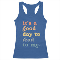 Read To Me Racerback Tank Top Sassy Baby Shower Bookish Little Reader - Wonder Print Shop