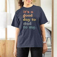 Read To Me T Shirt For Women Sassy Baby Shower Bookish Little Reader - Wonder Print Shop