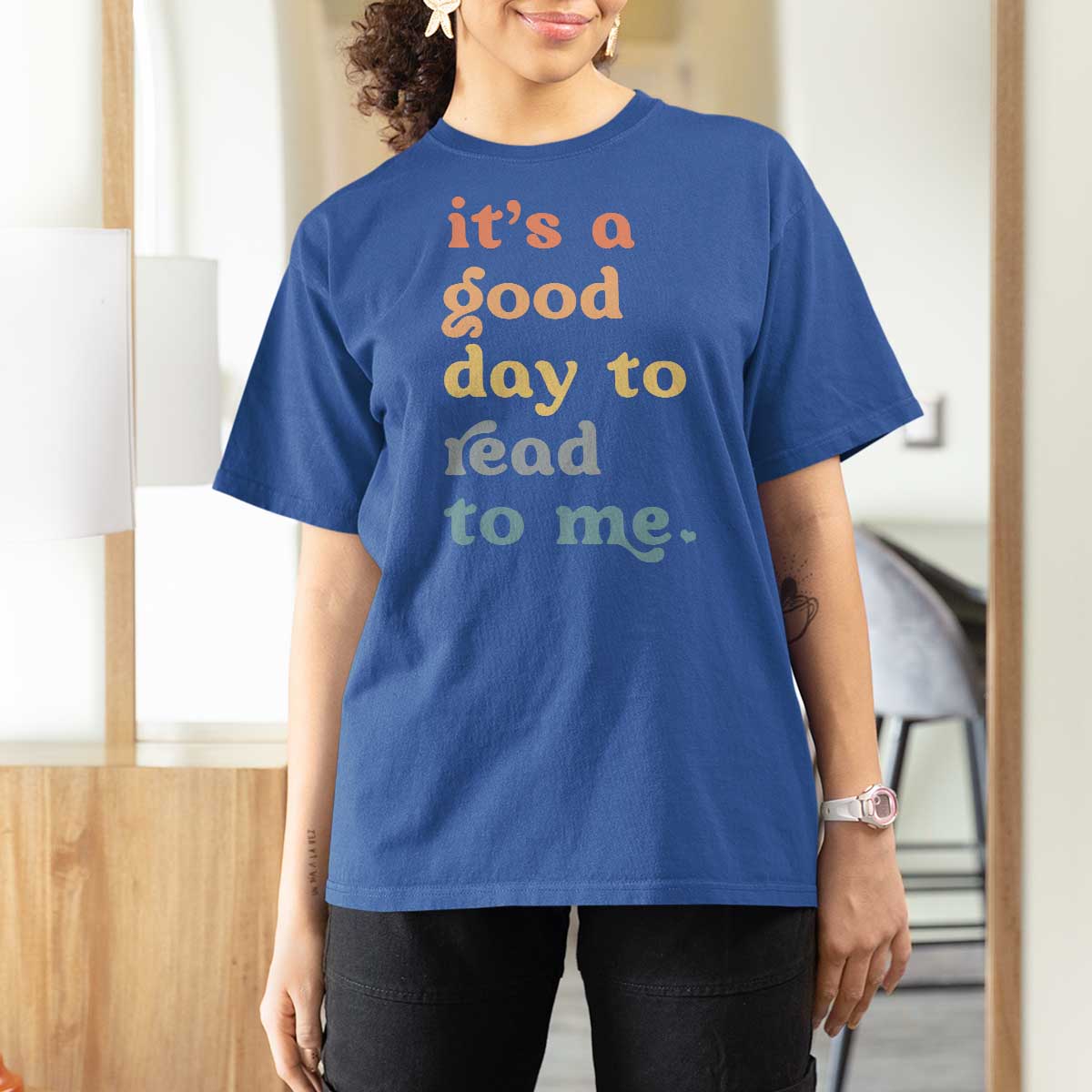 Read To Me T Shirt For Women Sassy Baby Shower Bookish Little Reader - Wonder Print Shop