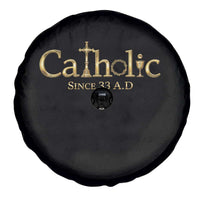 Catholic Since 33 AD Spare Tire Cover Christianity Crucifix Jesus Eucharist