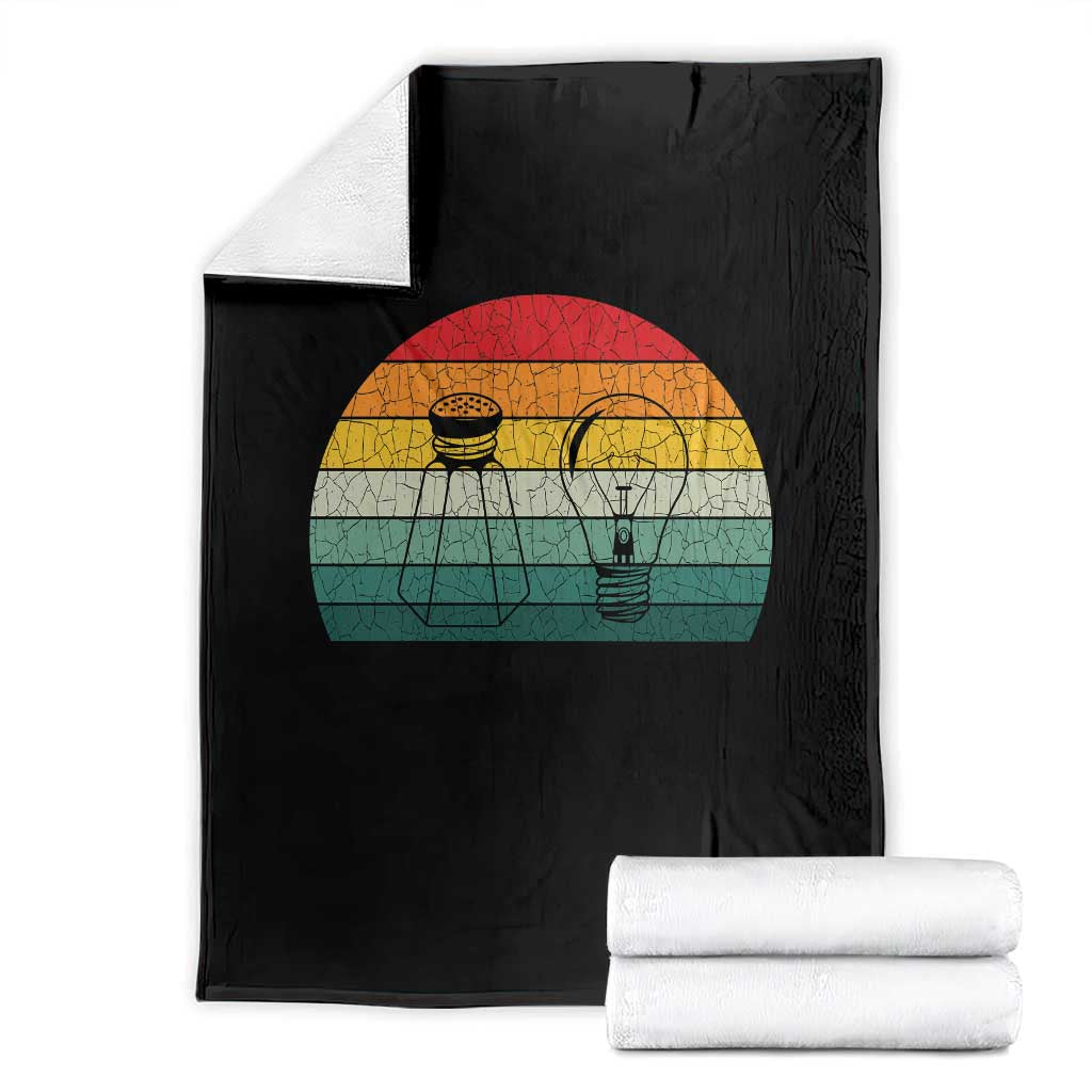 Retro Salt Light Be Ye Salt Christ Throw Blanket Bible Verse Christian Worship