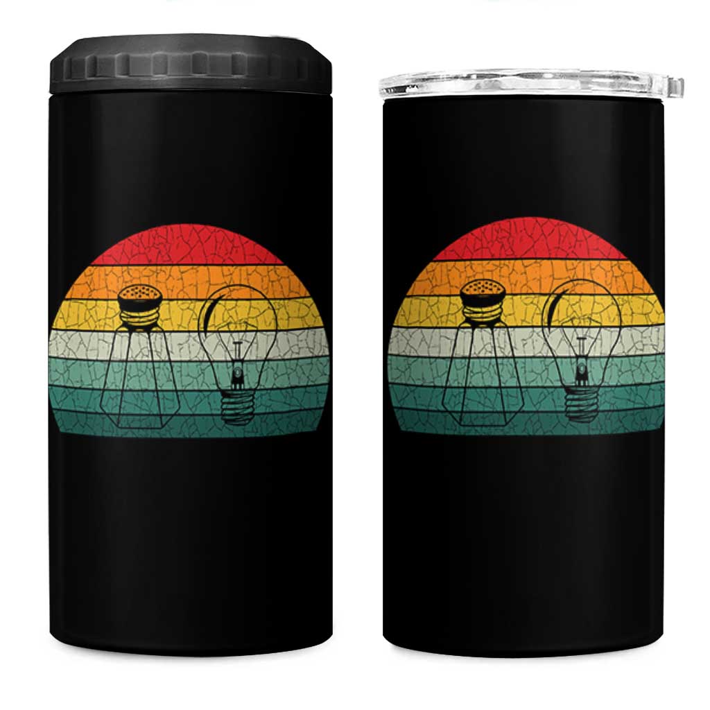 Retro Salt Light Be Ye Salt Christ 4 in 1 Can Cooler Tumbler Bible Verse Christian Worship