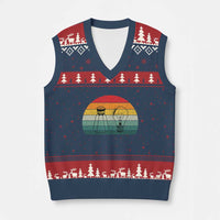 Retro Salt Light Be Ye Salt Christ V-Neck Knit Sweater Vest Bible Verse Christian Worship