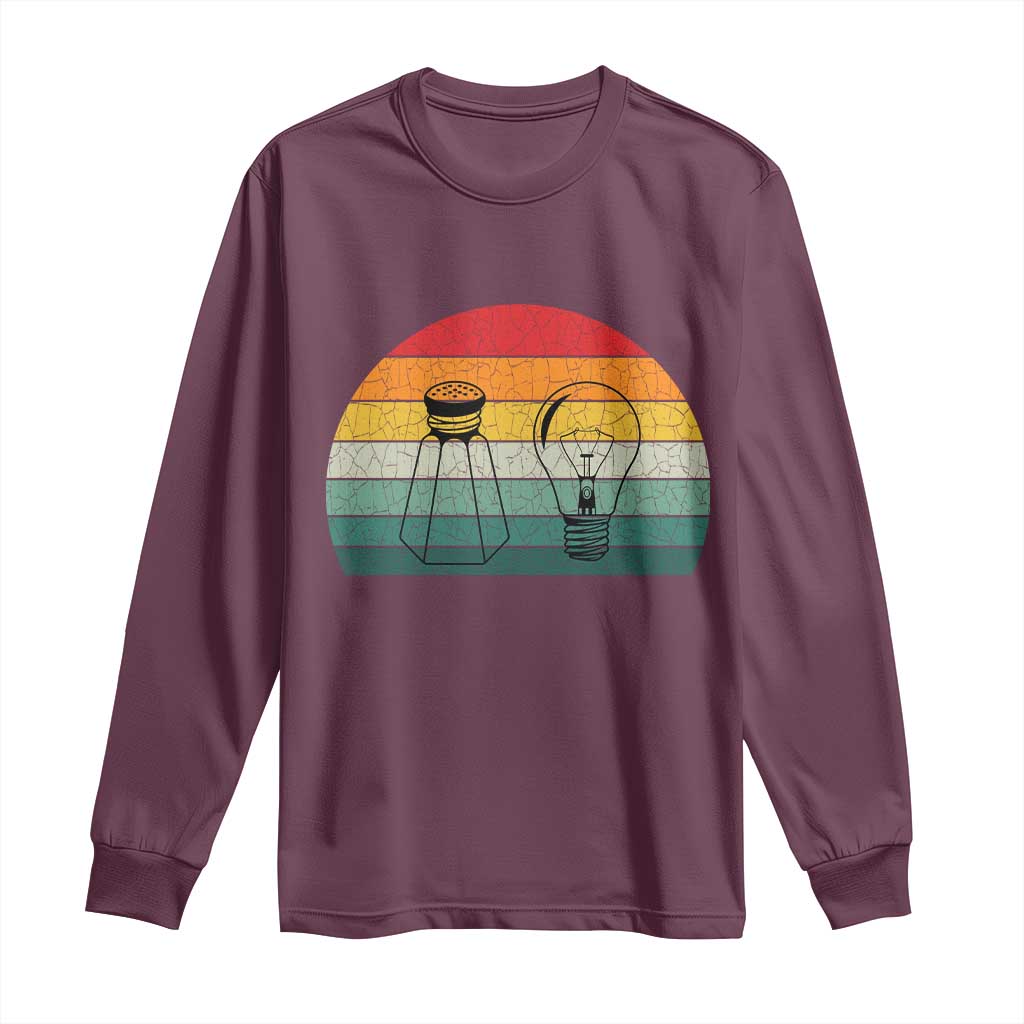 Retro Salt Light Be Ye Salt Christ Long Sleeve Shirt Bible Verse Christian Worship