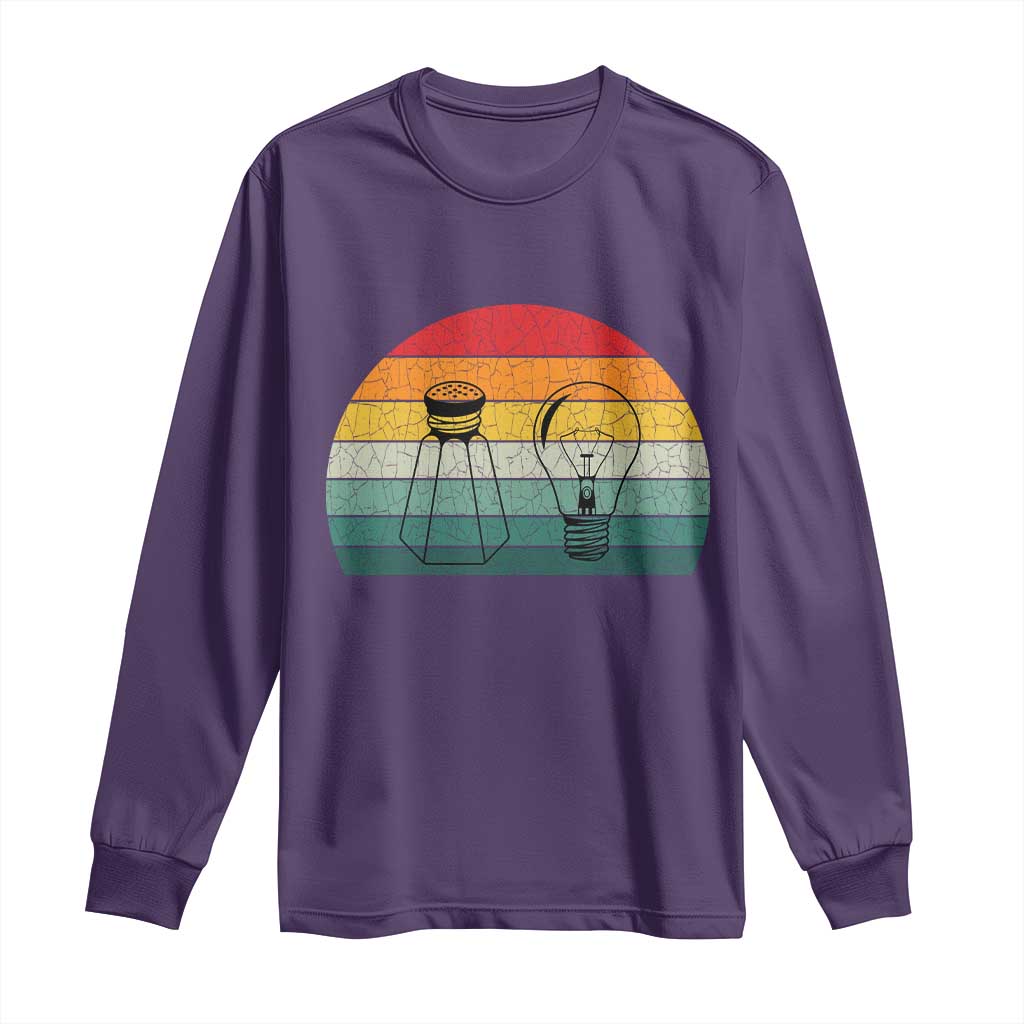 Retro Salt Light Be Ye Salt Christ Long Sleeve Shirt Bible Verse Christian Worship
