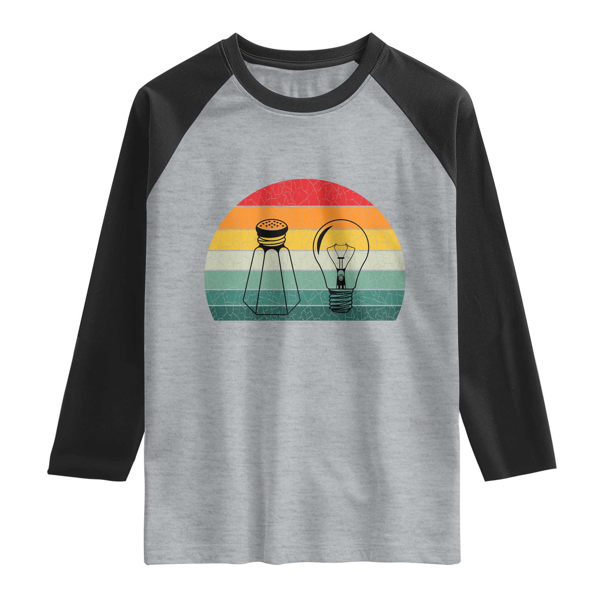 Retro Salt Light Be Ye Salt Christ Raglan Shirt Bible Verse Christian Worship