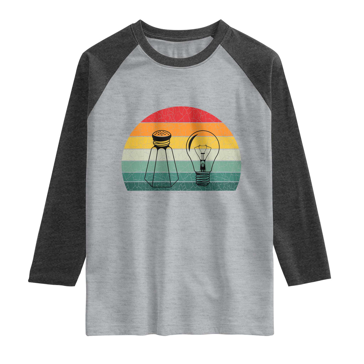 Retro Salt Light Be Ye Salt Christ Raglan Shirt Bible Verse Christian Worship