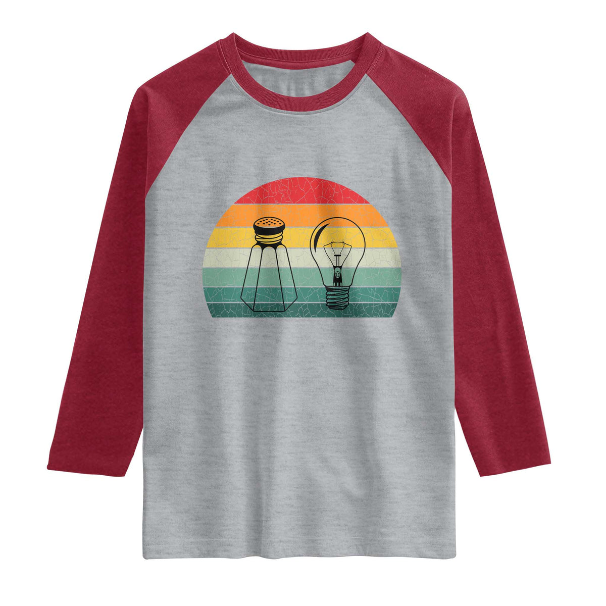 Retro Salt Light Be Ye Salt Christ Raglan Shirt Bible Verse Christian Worship