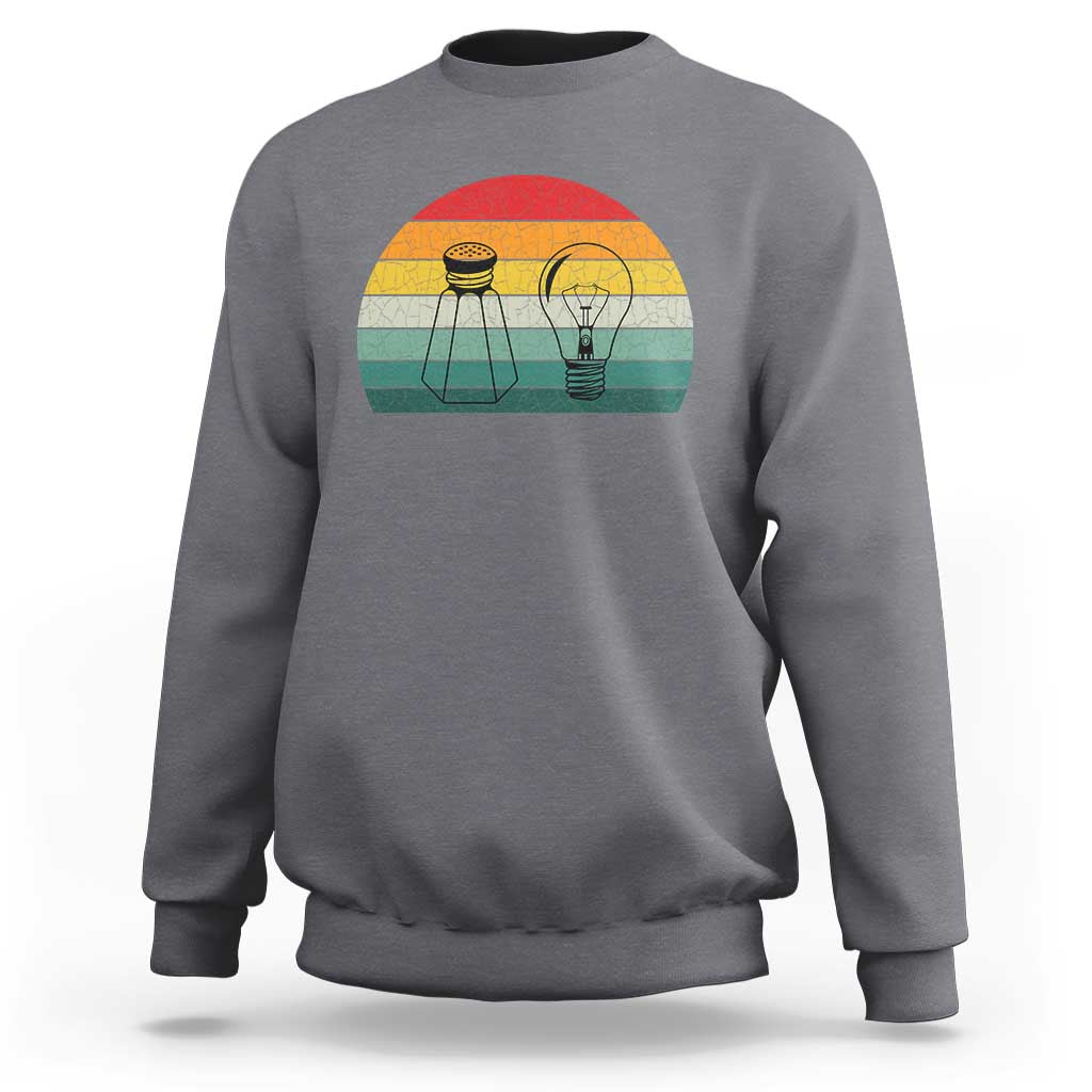 Retro Salt Light Be Ye Salt Christ Sweatshirt Bible Verse Christian Worship
