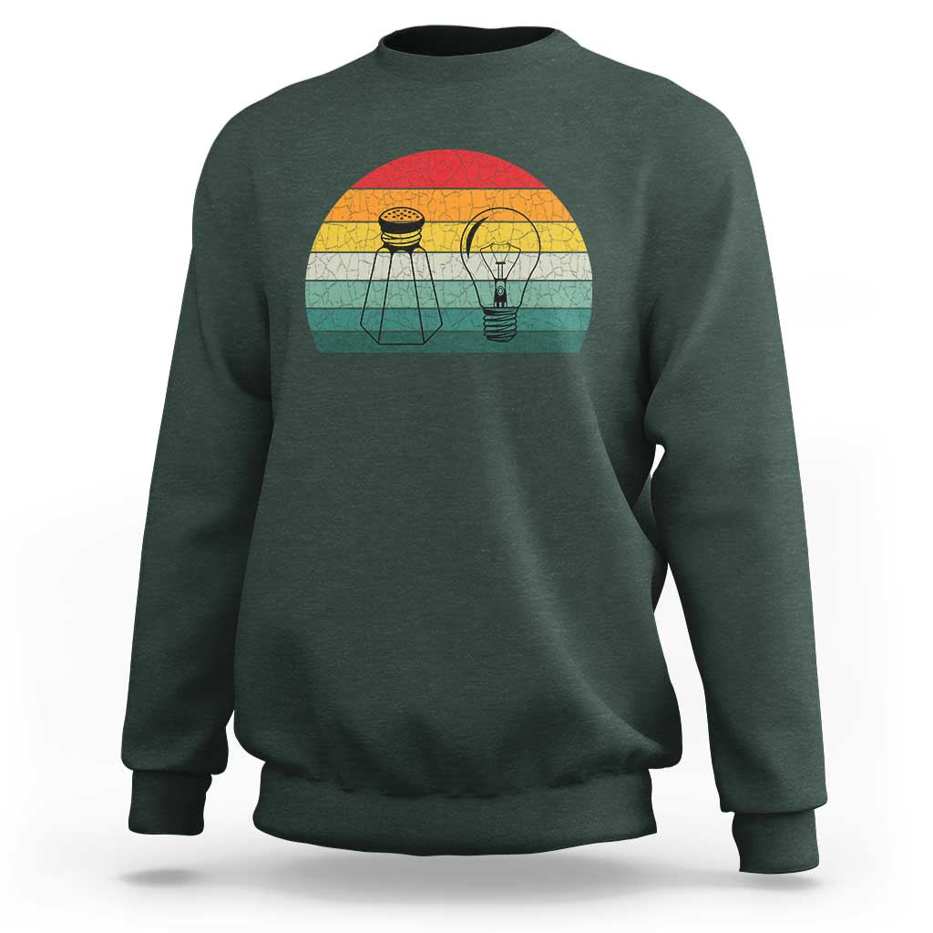Retro Salt Light Be Ye Salt Christ Sweatshirt Bible Verse Christian Worship