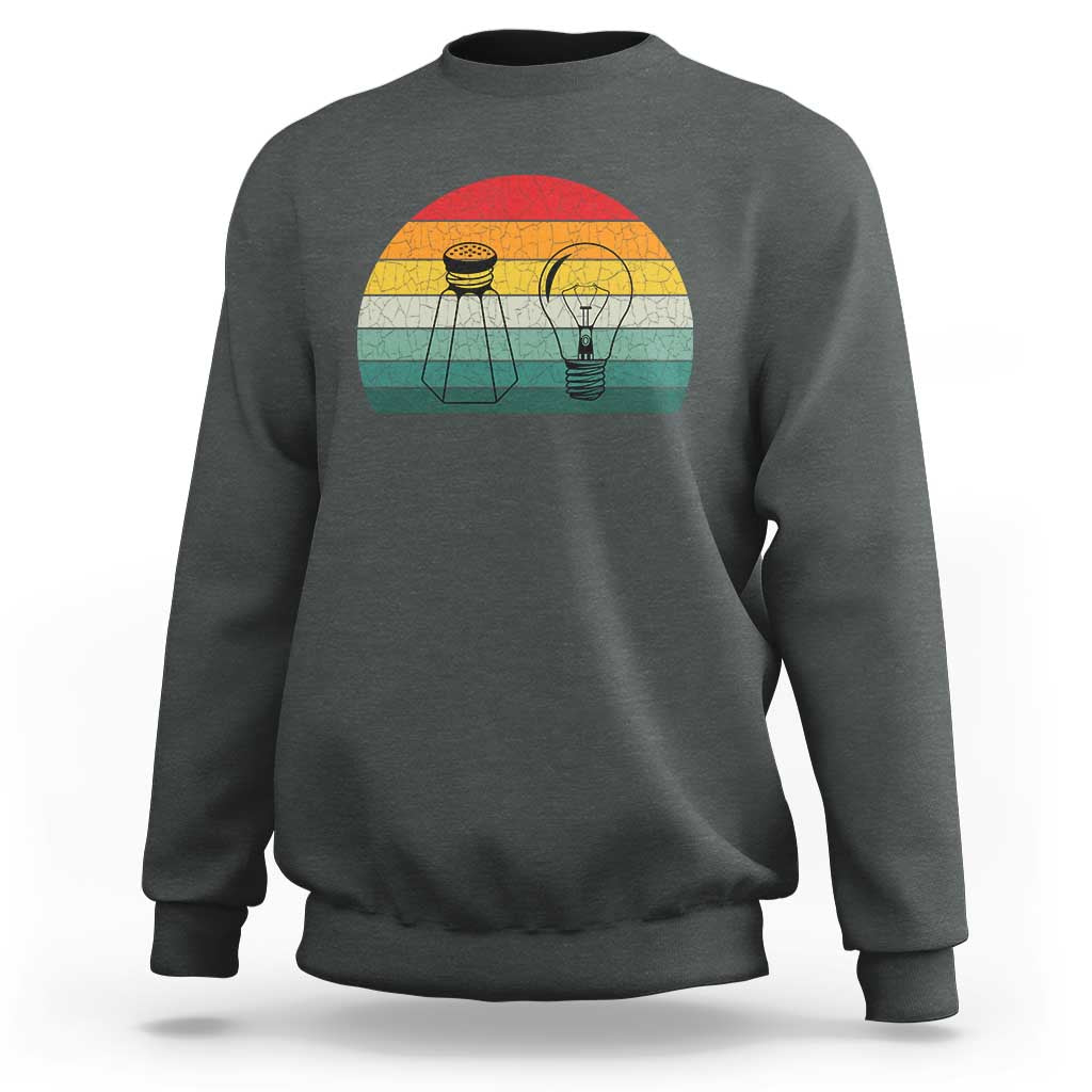 Retro Salt Light Be Ye Salt Christ Sweatshirt Bible Verse Christian Worship