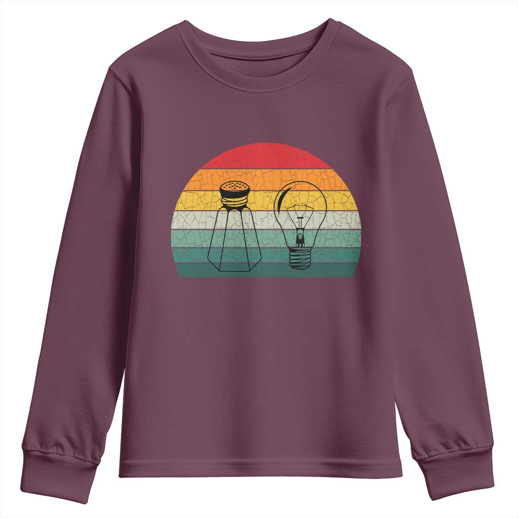 Retro Salt Light Be Ye Salt Christ Youth Sweatshirt Bible Verse Christian Worship
