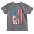 American Flag Football Toddler T Shirt Cool Distressed Vintage Patriotic Football Player - Wonder Print Shop